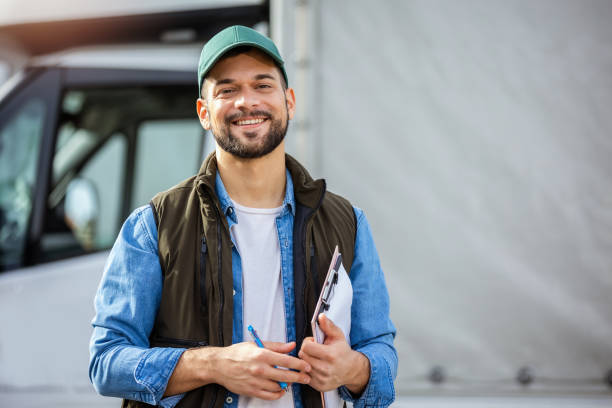 Domino Fuel no contract heating oil delivery driver and truck on Long Island